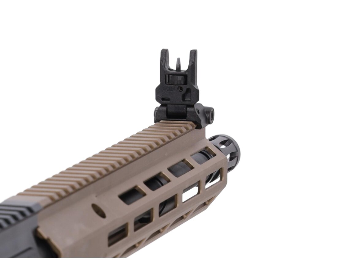 Cyma M4/AR15 MK16 CGS GBBR Assault Rifle 11.5" - Half-Tan 11