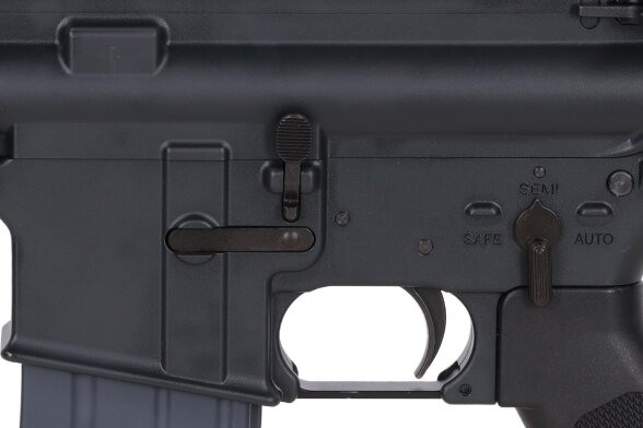 Cyma M4/AR15 MK16 CGS GBBR Assault Rifle 11.5" - Half-Tan 12