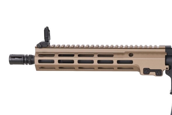 Cyma M4/AR15 MK16 CGS GBBR Assault Rifle 11.5" - Half-Tan 17