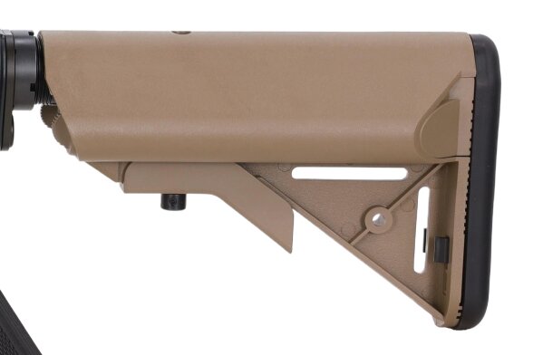 Cyma M4/AR15 MK16 CGS GBBR Assault Rifle 11.5" - Half-Tan 6