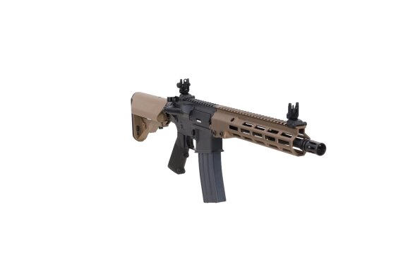 Cyma M4/AR15 MK16 CGS GBBR Assault Rifle 11.5" - Half-Tan 8