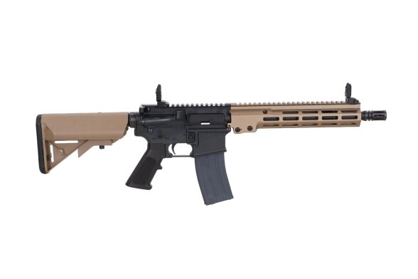 Cyma M4/AR15 MK16 CGS GBBR Assault Rifle 11.5" - Half-Tan 9