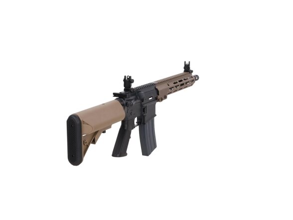 Cyma M4/AR15 MK16 CGS GBBR Assault Rifle 11.5" - Half-Tan 2