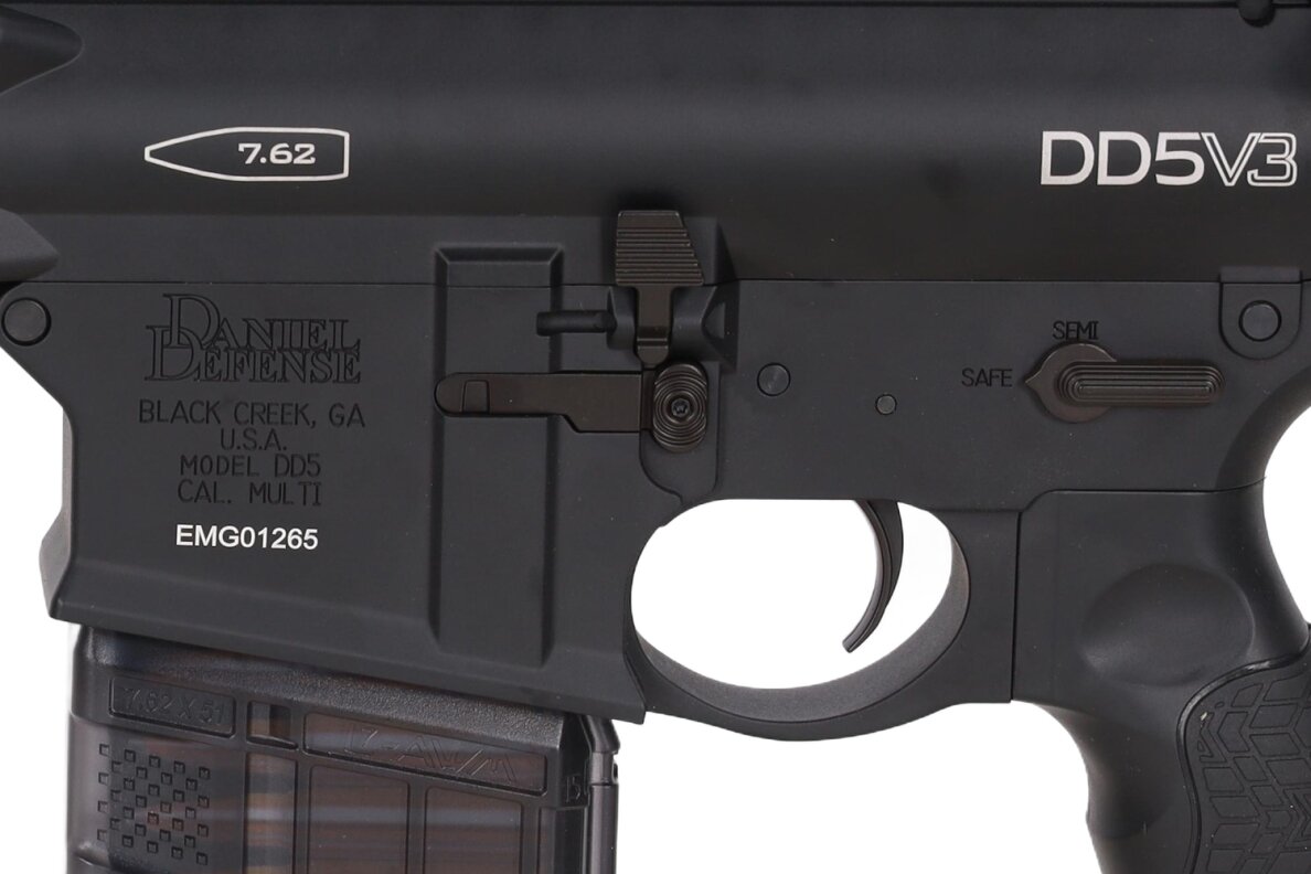 Daniel Defense x EMG DD5 V3 Cyma Platinum Gen.2 AEG Sniper Rifle 16.5" – Black 4 Daniel Defense x EMG DD5 V3 Cyma Platinum Gen.2 AEG Sniper Rifle 16.5" – Black 4