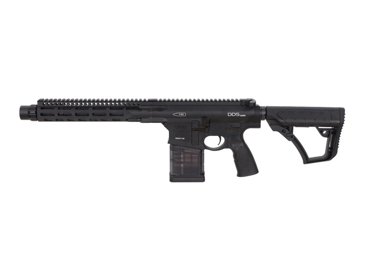 Daniel Defense x EMG DD5 SBR Cyma Platinum Gen.2 AEG Assault Rifle 12.5" – Black Daniel Defense x EMG DD5 SBR Cyma Platinum Gen.2 AEG Assault Rifle 12.5" – Black