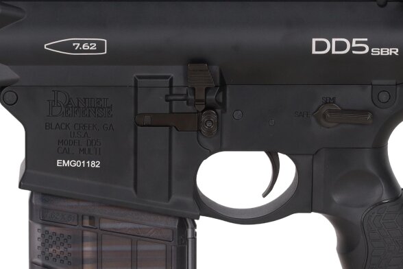 Daniel Defense x EMG DD5 SBR Cyma Platinum Gen.2 AEG Assault Rifle 12.5" – Black 7 Daniel Defense x EMG DD5 SBR Cyma Platinum Gen.2 AEG Assault Rifle 12.5" – Black 7