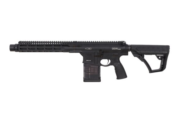 Daniel Defense x EMG DD5 SBR Cyma Platinum Gen.2 AEG Assault Rifle 12.5" – Black Daniel Defense x EMG DD5 SBR Cyma Platinum Gen.2 AEG Assault Rifle 12.5" – Black