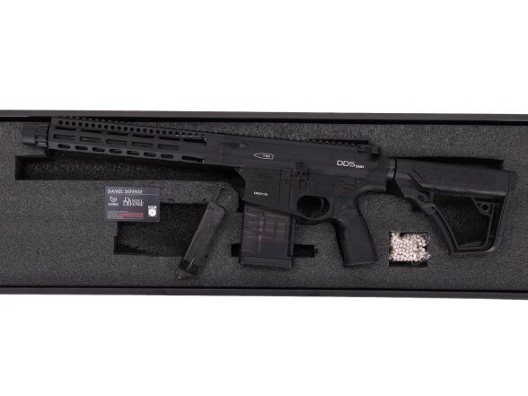 Daniel Defense x EMG DD5 SBR Cyma Platinum Gen.2 AEG Assault Rifle 12.5" – Black 3 Daniel Defense x EMG DD5 SBR Cyma Platinum Gen.2 AEG Assault Rifle 12.5" – Black 3