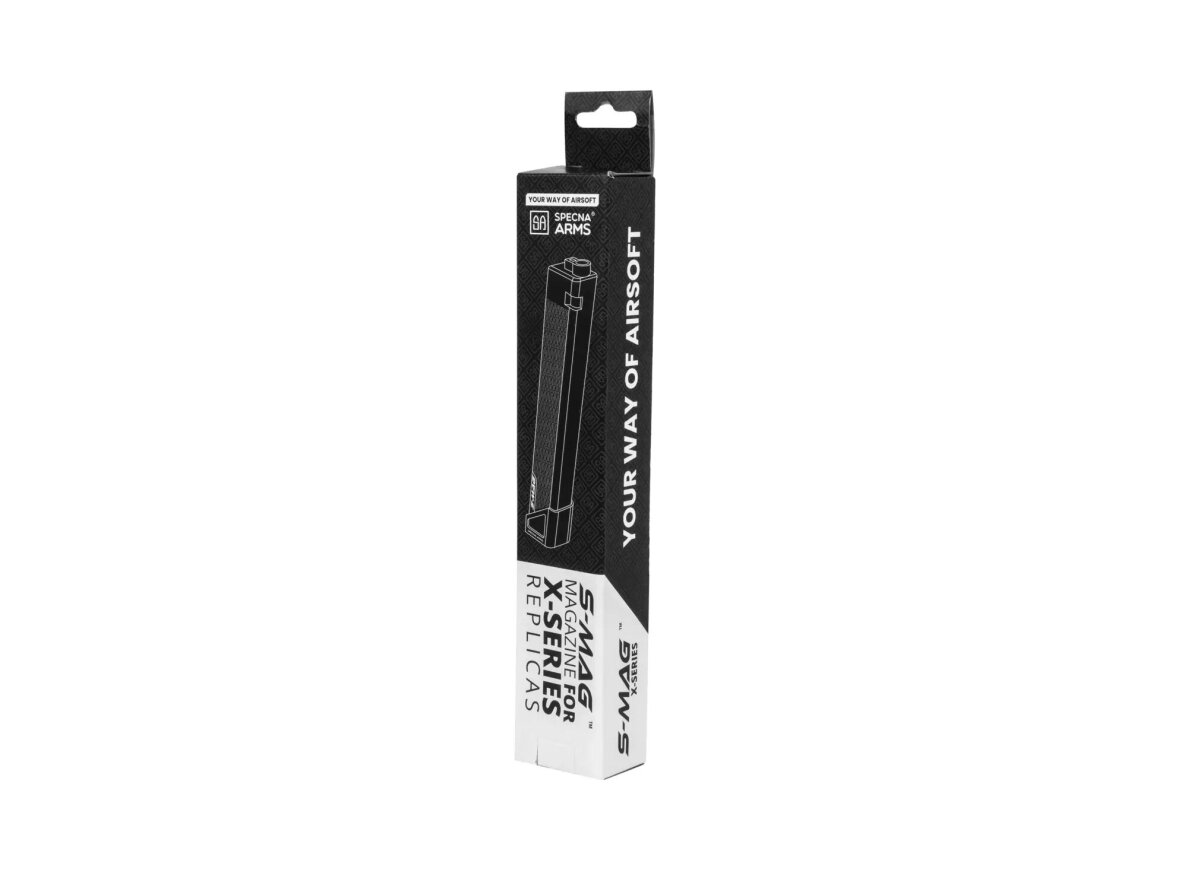 Airsoft Magazine AR-9, S-Mag, 125 bb's , Black 3