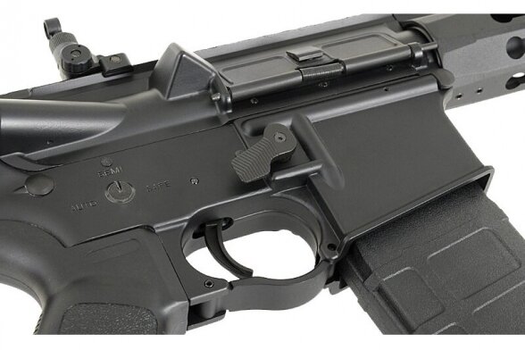 Dvikryptis dėtuvės išėmimo mygtukas Ambidextrous AEG AR-15/M4 Black 2 Dvikryptis dėtuvės išėmimo mygtukas Ambidextrous AEG AR-15/M4 Black 2