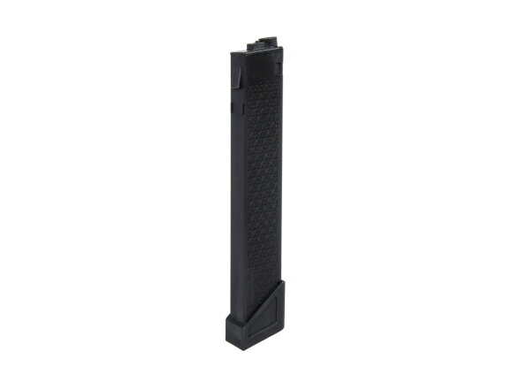 Airsoft Magazine AR-9, S-Mag, 125 bb's , Black 1