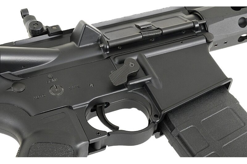 Dvikryptis dėtuvės išėmimo mygtukas Ambidextrous AEG AR-15/M4 Black 2 Dvikryptis dėtuvės išėmimo mygtukas Ambidextrous AEG AR-15/M4 Black 2
