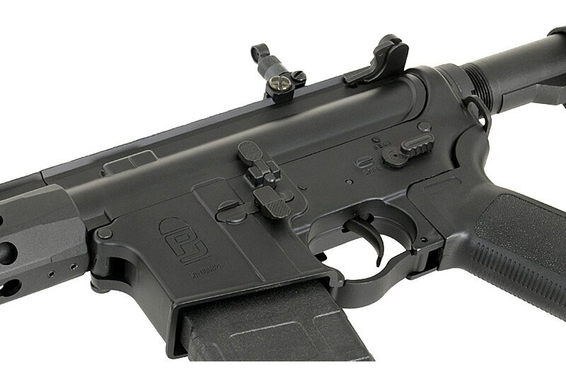 Dvikryptis dėtuvės išėmimo mygtukas Ambidextrous AEG AR-15/M4 Black 3 Dvikryptis dėtuvės išėmimo mygtukas Ambidextrous AEG AR-15/M4 Black 3