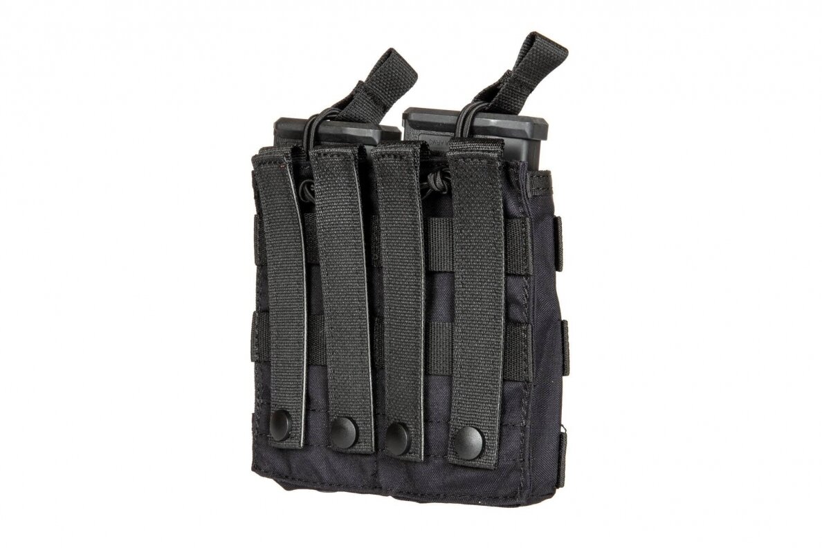 Dvigubas dėtuvių krepšelis Ridae Black 3