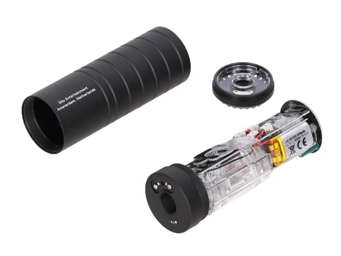 E-shooter Master x SILO Tracer Flare Smoky BT - Black 5