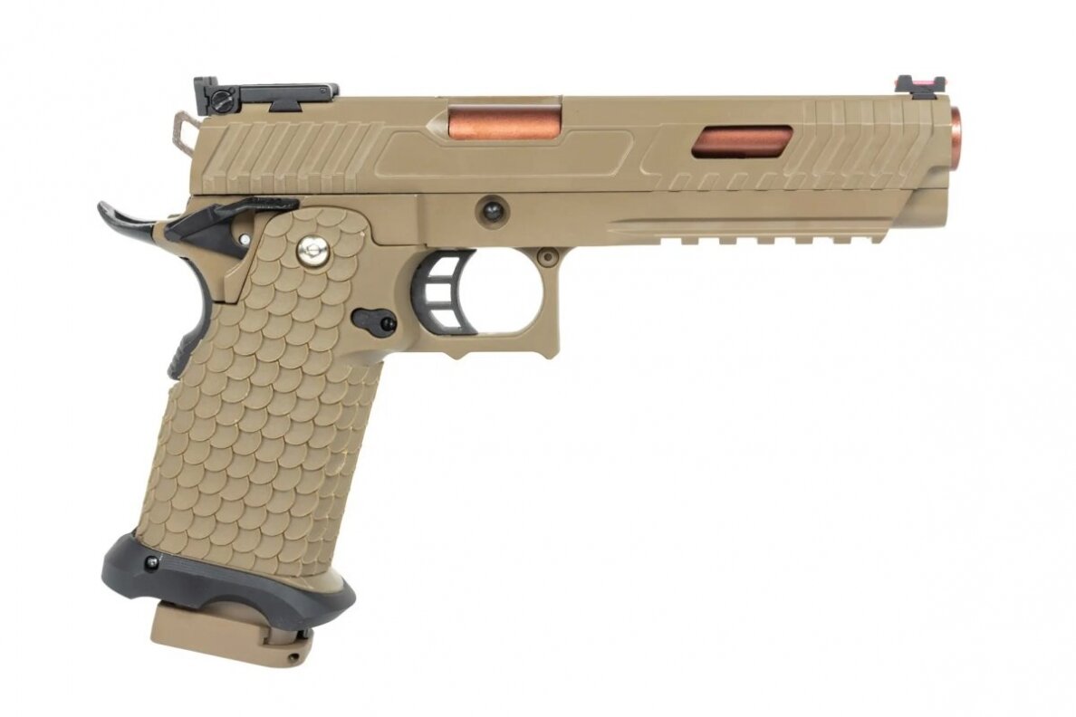 E&amp;C airsoft pistol EC-2102 Flat Dark Earth 6