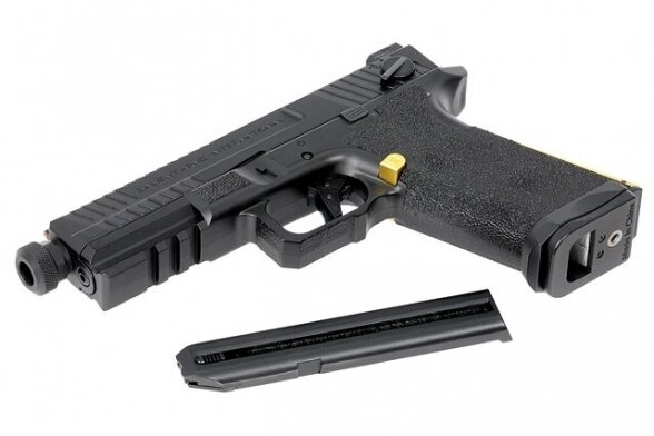 Elektrinis šratasvydžio pistoletas CM.135S Salient Arms BLU 8