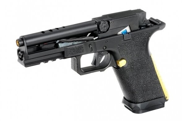 Elektrinis šratasvydžio pistoletas CM.135S Salient Arms BLU 10