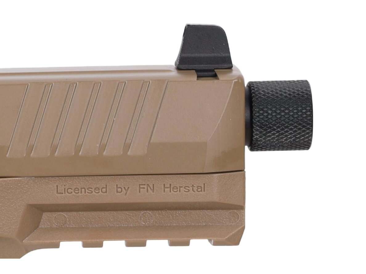 FN Herstal x Cybergun FN 509 GBB Pistol (Optics/Suppressor Ready) – Flat Dark Earth 15 FN Herstal x Cybergun FN 509 GBB Pistol (Optics/Suppressor Ready) – Flat Dark Earth 15