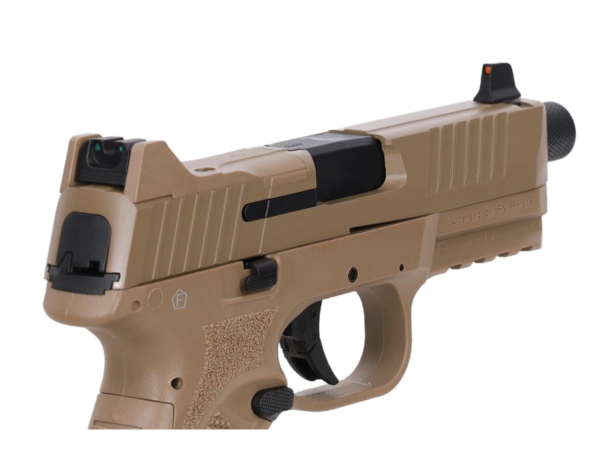 FN Herstal x Cybergun FN 509 GBB Pistol (Optics/Suppressor Ready) – Flat Dark Earth 8 FN Herstal x Cybergun FN 509 GBB Pistol (Optics/Suppressor Ready) – Flat Dark Earth 8
