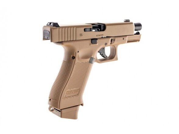 GBB Glock 19X CO2 Pistol Replica – Coyote Brown 7