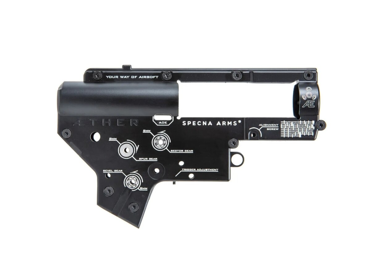 Gearbox Shell V2 Specna Arms Ather J-cage V2 Gearbox Shell V2 Specna Arms Ather J-cage V2