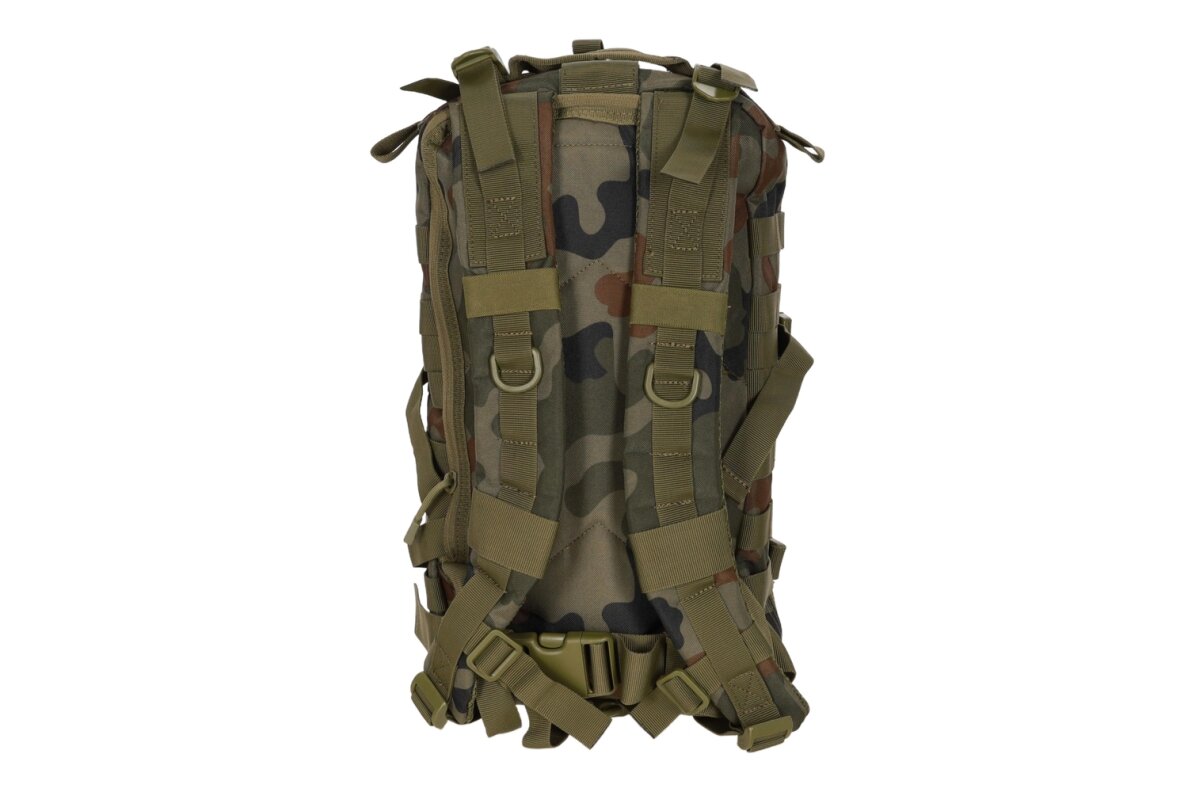 GFC Tactical Assault Pack 23L Backpack Polish Woodland 2 GFC Tactical Assault Pack 23L Backpack Polish Woodland 2