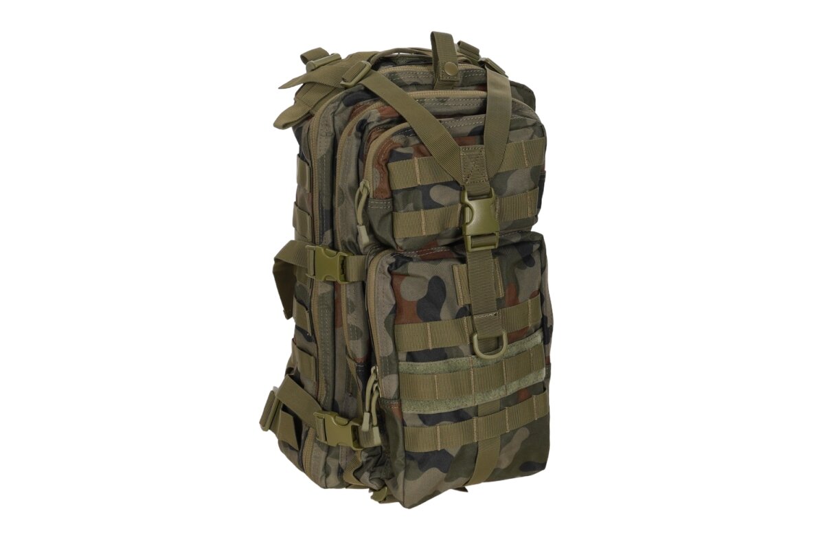 GFC Tactical Assault Pack 23L Backpack Polish Woodland 4 GFC Tactical Assault Pack 23L Backpack Polish Woodland 4