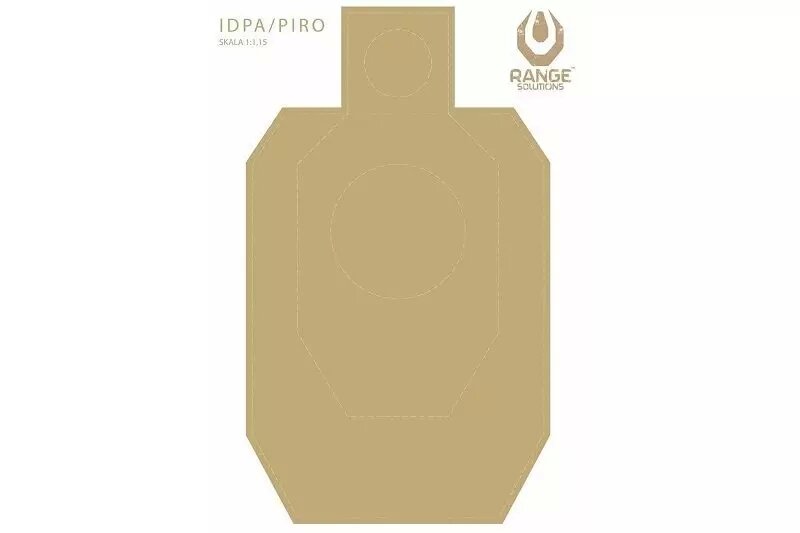 IDPA / PIRO Shooting Targets - 50 Pcs IDPA / PIRO Shooting Targets - 50 Pcs