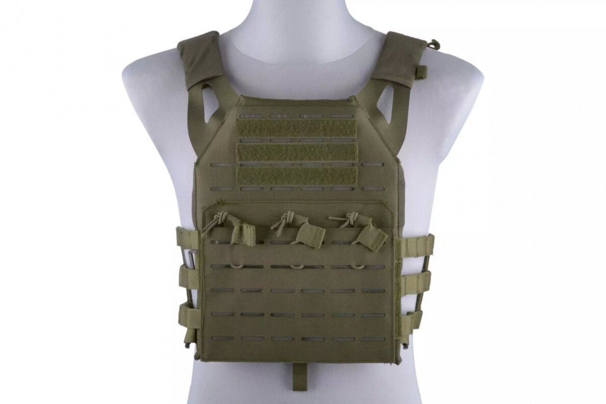 Jump Laser-Cut Tactical Vest - Olive Drab 3 Jump Laser-Cut Tactical Vest - Olive Drab 3