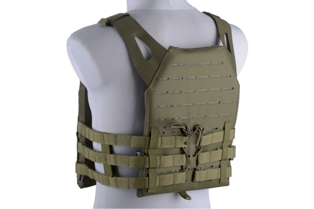 Jump Laser-Cut Tactical Vest - Olive Drab Jump Laser-Cut Tactical Vest - Olive Drab