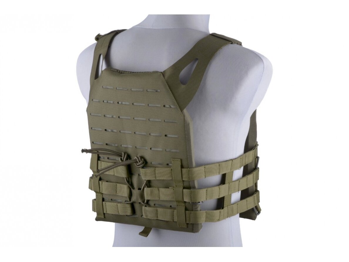 Jump Laser-Cut Tactical Vest - Olive Drab 1 Jump Laser-Cut Tactical Vest - Olive Drab 1