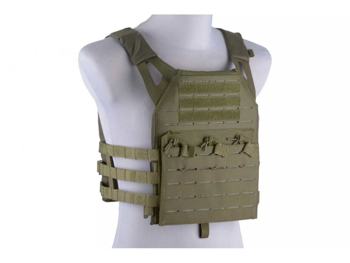 Jump Laser-Cut Tactical Vest - Olive Drab 4 Jump Laser-Cut Tactical Vest - Olive Drab 4
