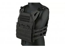 Jump type tactical vest - black