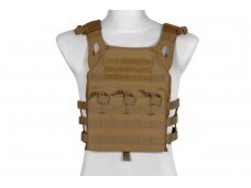 Jump type tactical vest - tan