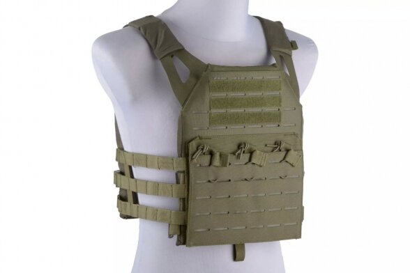 Jump Laser-Cut Tactical Vest - Olive Drab 4 Jump Laser-Cut Tactical Vest - Olive Drab 4
