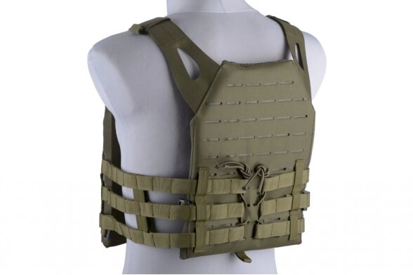 Jump Laser-Cut Tactical Vest - Olive Drab Jump Laser-Cut Tactical Vest - Olive Drab