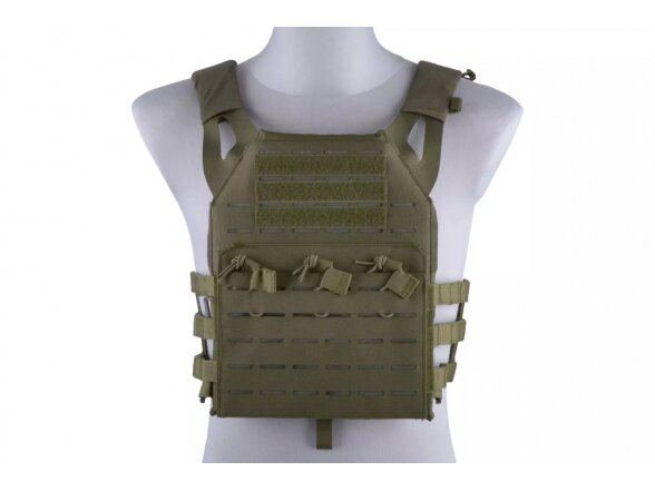Jump Laser-Cut Tactical Vest - Olive Drab 3 Jump Laser-Cut Tactical Vest - Olive Drab 3