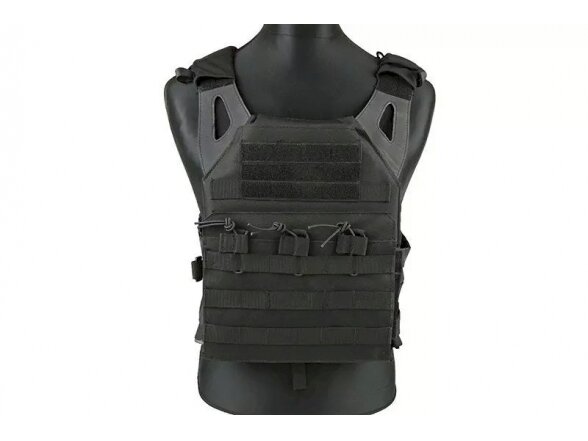 Jump type tactical vest - black 1