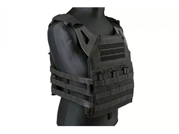 Jump type tactical vest - black 4