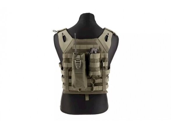 Jump type tactical vest - black 5