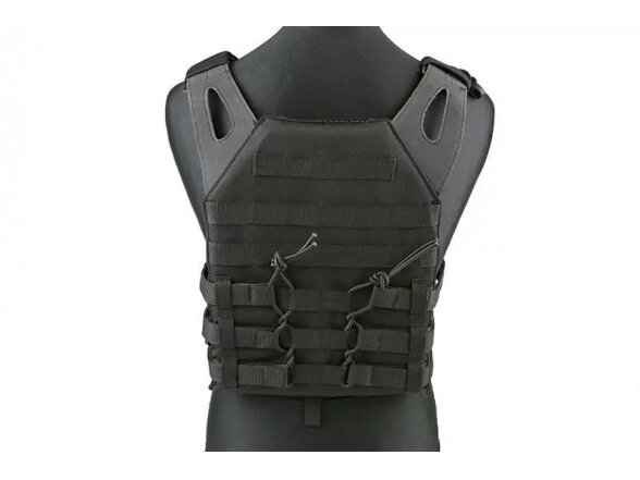 Jump type tactical vest - black 7