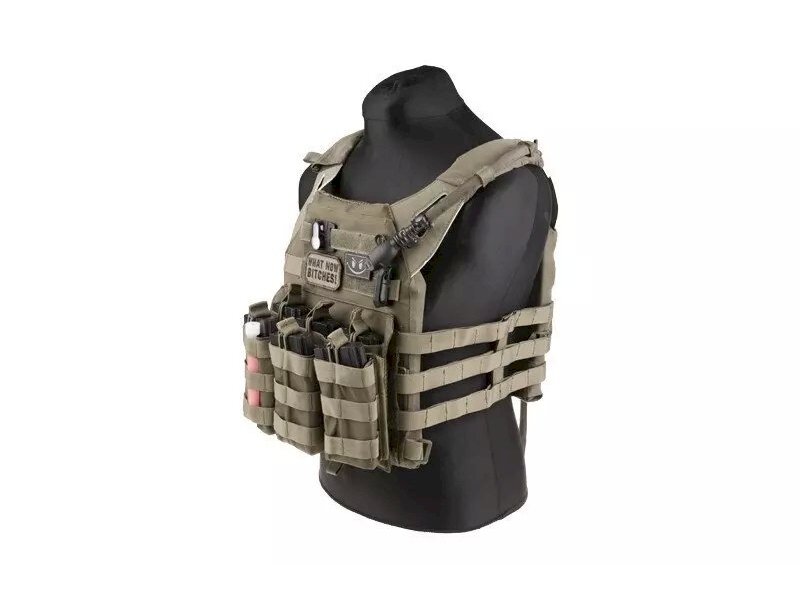Jump type tactical vest - black 2