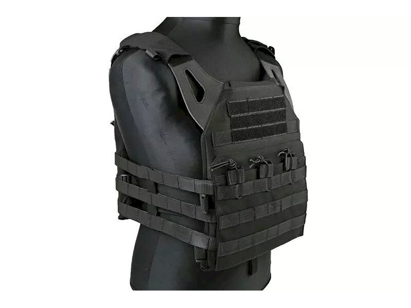 Jump type tactical vest - black 4