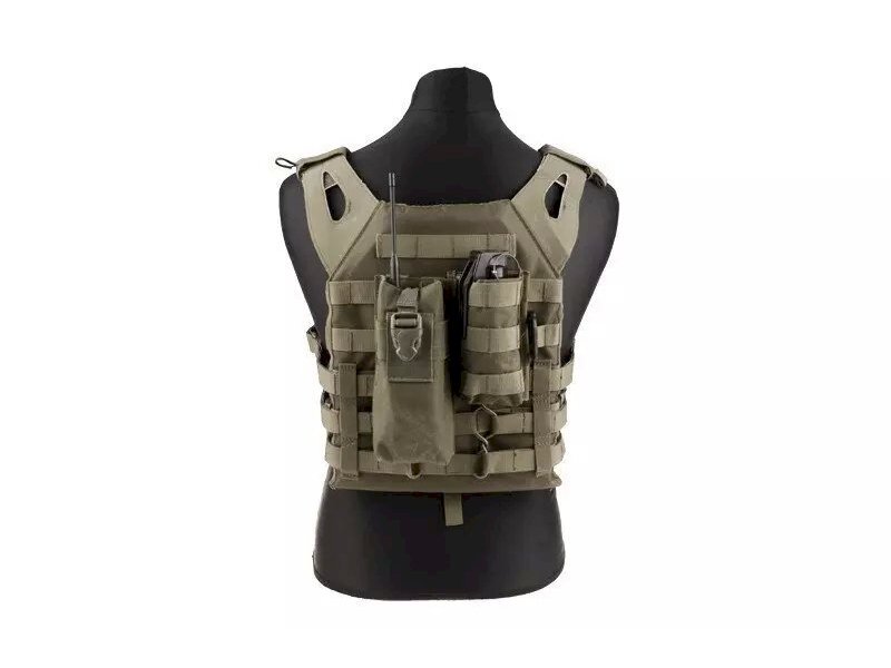Jump type tactical vest - black 5