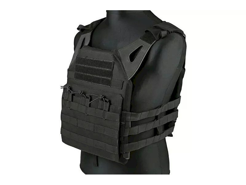 Jump type tactical vest - black