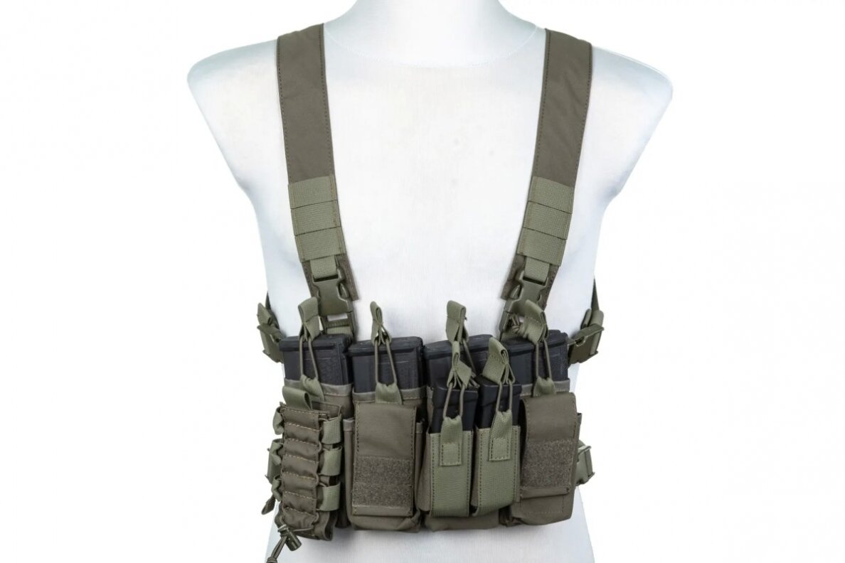 Kamizelka taktyczna typu Chest Rig Specna Arms Tactical Adaptive Oliwkowa 1