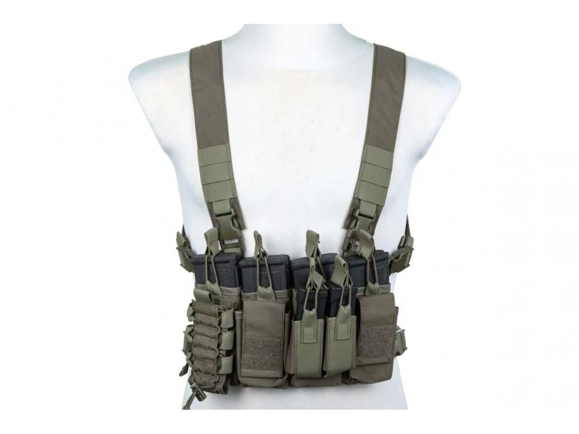 Kamizelka taktyczna typu Chest Rig Specna Arms Tactical Adaptive Oliwkowa 1