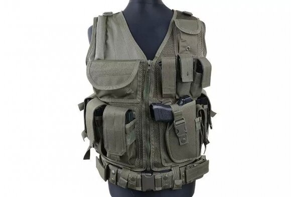 KAM-39 tactical vest - olive 1 KAM-39 tactical vest - olive 1