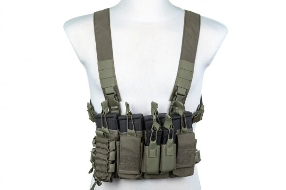 Kamizelka taktyczna typu Chest Rig Specna Arms Tactical Adaptive Oliwkowa 1